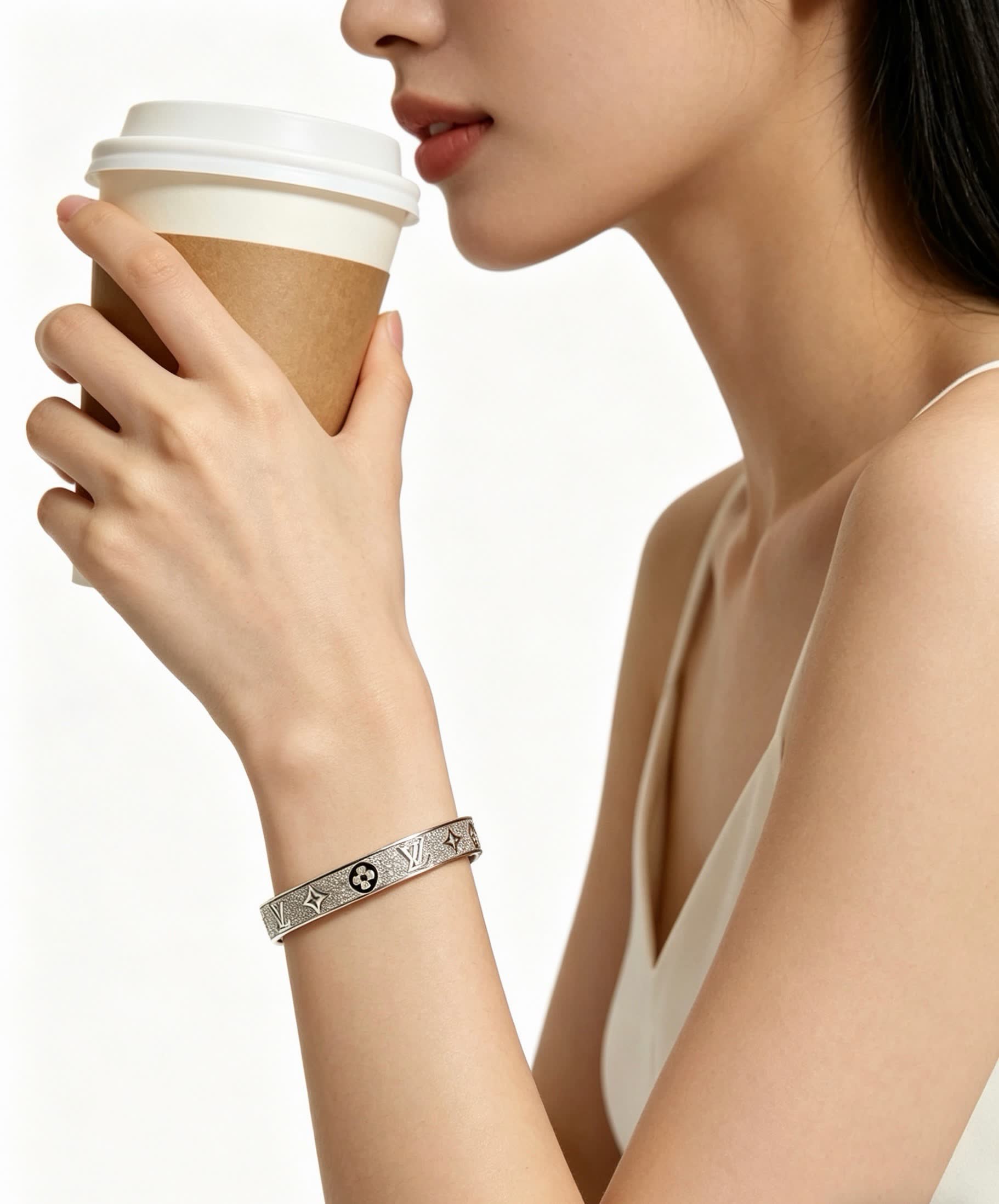 Louis Vuitton Diamond-Embellished Ring